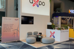 Stoisko konferencyjne Axpo. Konferencja PSEW w hotelu Narvil. Projekt i wykonanie stoiska Tatjana Kobuszewskatrksystem.com-axpo-psew-2022-by-tatjana-kobuszewska-202201