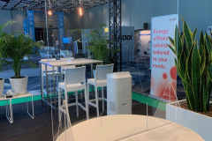 Stoisko konferencyjne Axpo. Konferencja PSEW w hotelu Narvil. Projekt i wykonanie stoiska Tatjana Kobuszewska-trksystem.com-zielona-strefa-axpo-by-tatjana-kobuszewska-5845