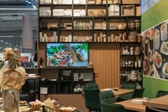 trksystem.com-stoisko na targach eurogastro 2025 firma bagstar i henry kruse  wystawiły się wspólnie. Stoisko targowe zostało podzielone na dwie części.ko targowe by