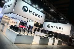 Nowoczesne stoisko targowe HENDI, projekt i nadzór Tatjana Kobuszewska trksystem.com