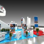 Wizualizacja 3D Turcja, Wizualizacja stoiska targowego TT Turcja.