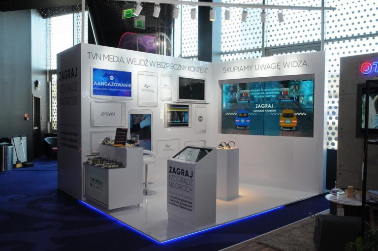 Stoisko promocyjne TVN IAB