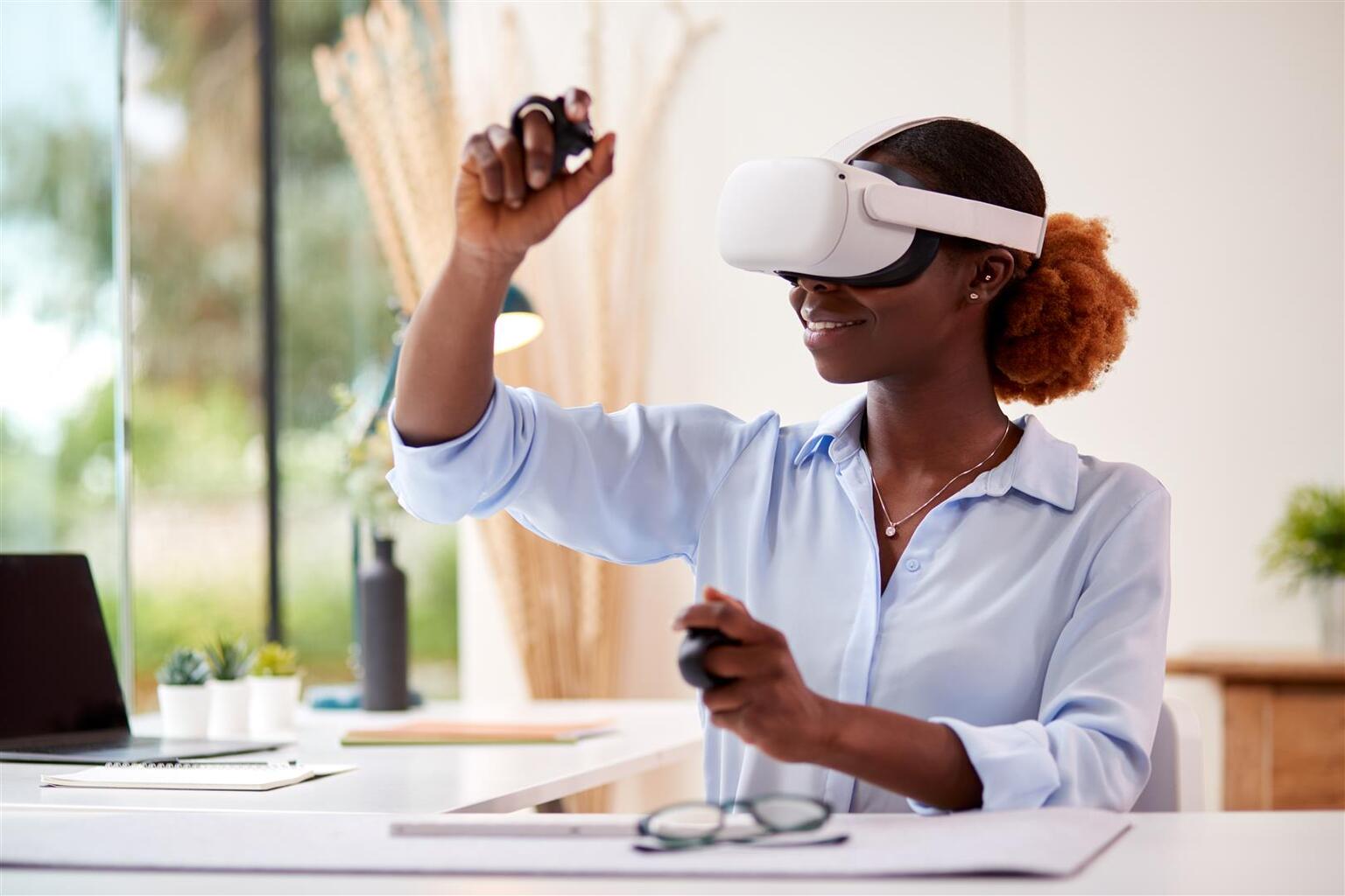 Technologie przyszłości na stoiskach targowych – VR, AR i interaktywne ekrany